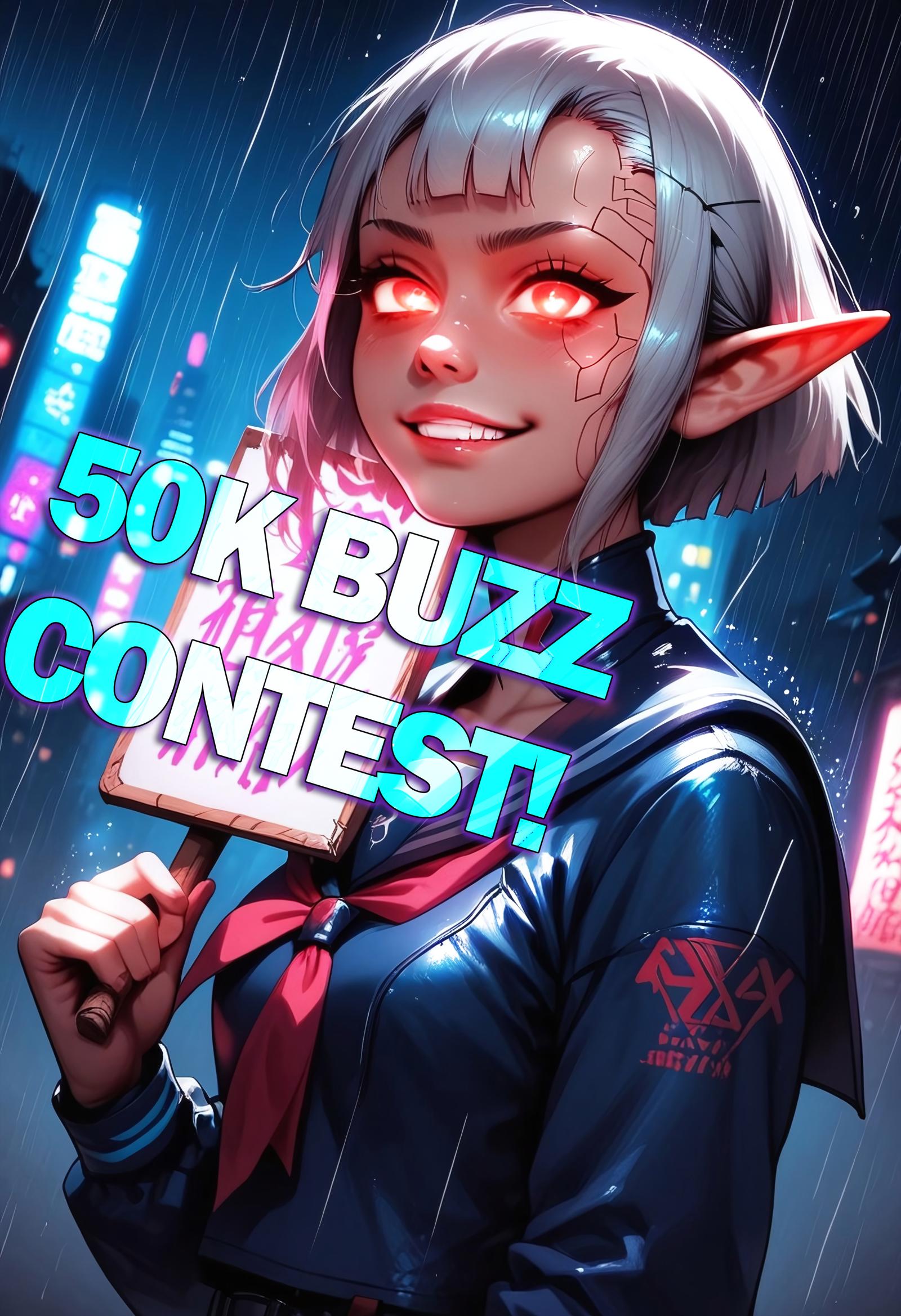 Final Winners of WOLFIE'S GREAT PONY CYBERPUNK CHALLENGE: Ana’s Neon Dream